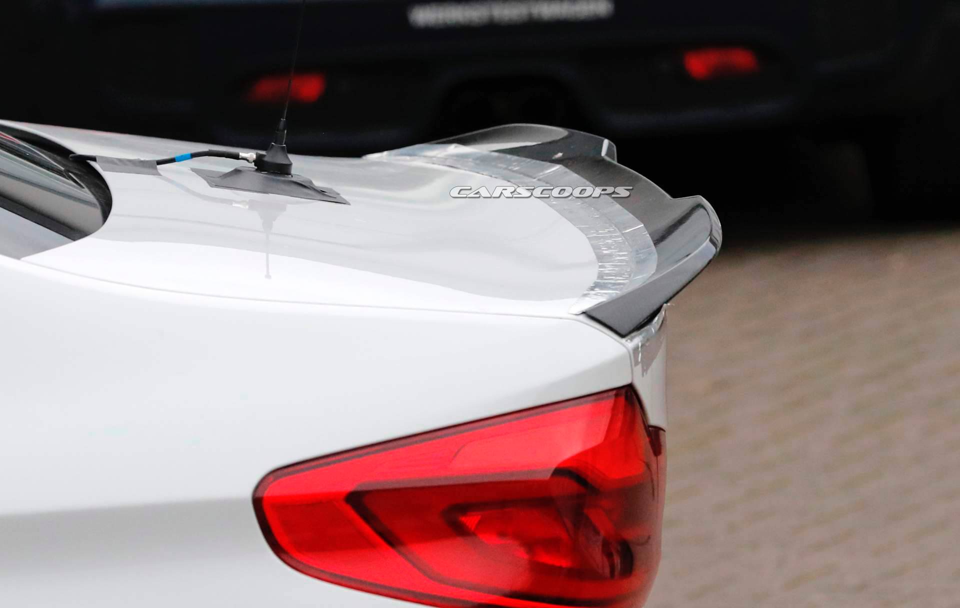 BMW M5 CS spy shots 16 Is This New BMW M5 A Prototype For A Hardcore CS Model?