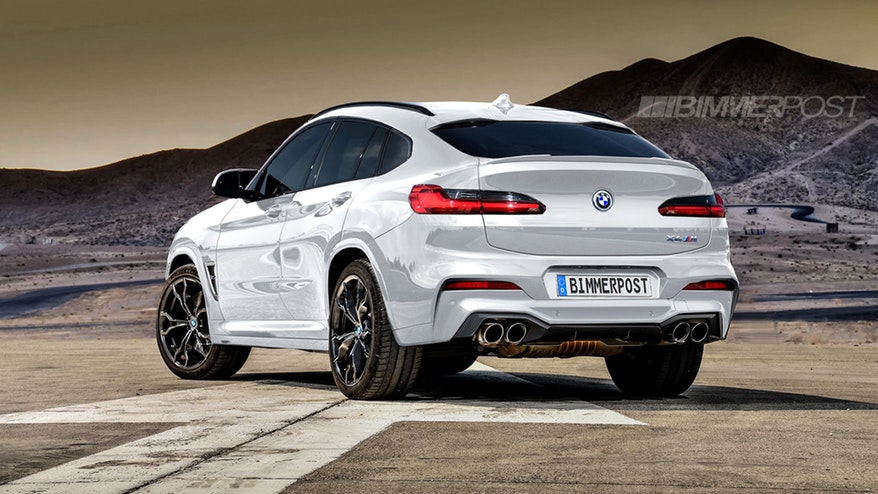 BMW-X3M-X4M-Renderings-15 New BMW X3 M And X4 M Rendered Without Camo Look Credible