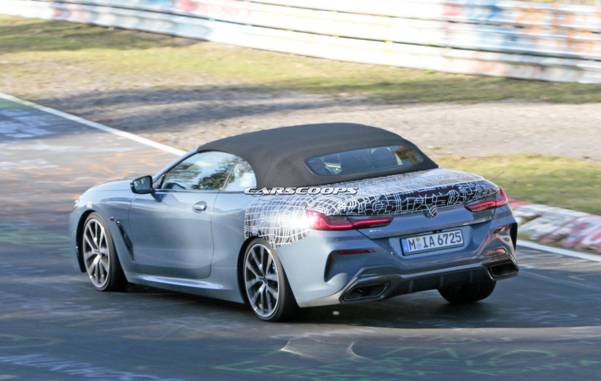 BMW-8-Series-Convertible-Nurburgring-9 Scoop: 2019 BMW 8-Series Convertible Out Of Its Natural Habitat During ‘Ring Tests