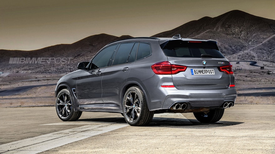 BMW-X3M-X4M-Renderings-8 New BMW X3 M And X4 M Rendered Without Camo Look Credible