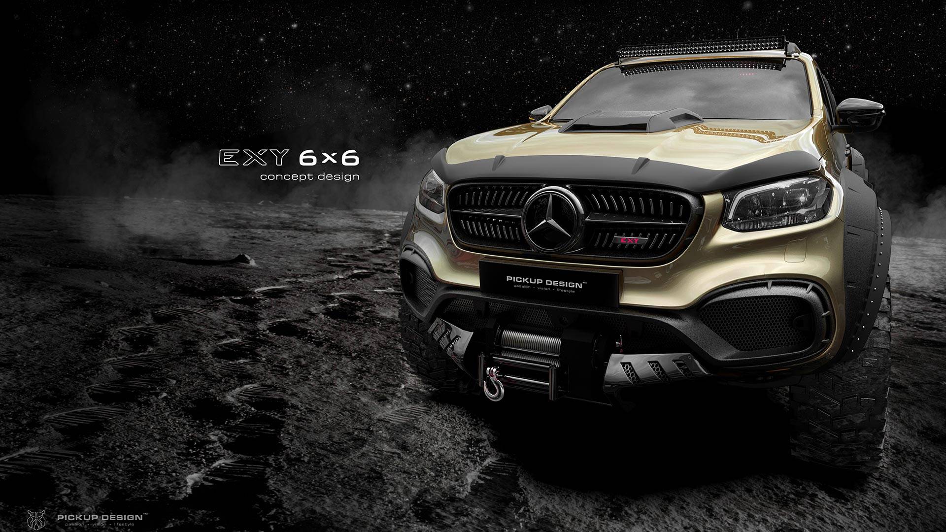 Carlex-Mercedes-X-Class-6x6-1 Carlex’s Outlandish 6×6 Mercedes-Benz X-Class Is Ready For The Mars Mission