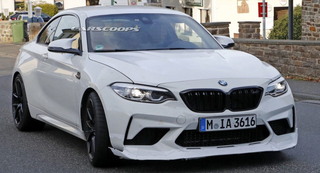  Possible BMW M2 CS / CSL Caught On The Nurburgring With Aero Updates