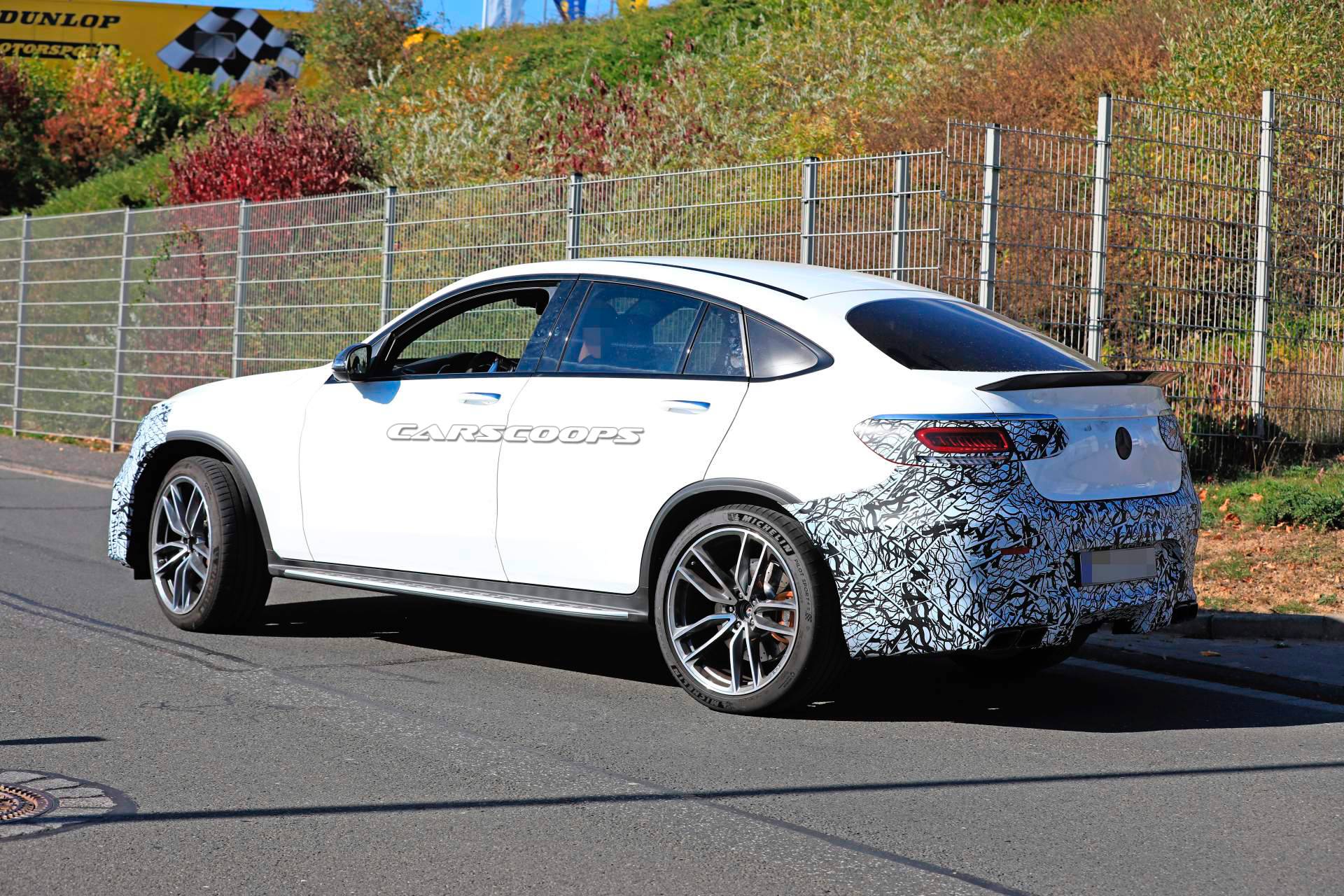 2020 Mercedes-AMG GLC63 Coupe spy shots 3 Mercedes-AMG Is Already Testing The Facelifted 2020 GLC63 Coupe