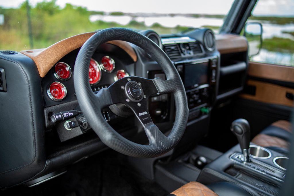 land rover defender tuning 9 Custom Land Rover Defender Has Corvette Power, Kahn Body Kit