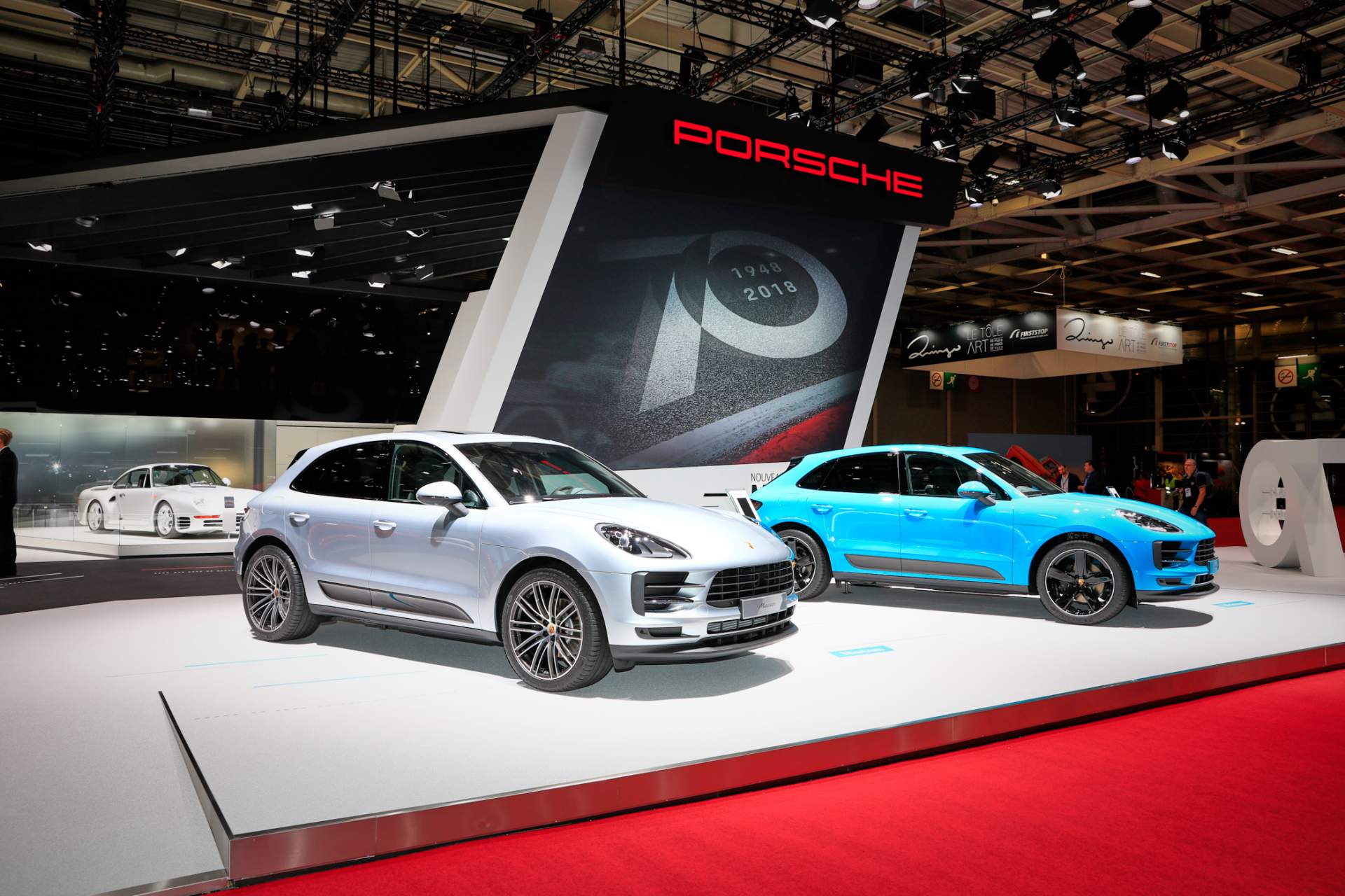 Auto Salon Paris / Mondial Paris Motor Show 2018, France, Paris, 02 2019 Porsche Macan Debuts In Europe With 245 PS 2.0L Turbo-Four