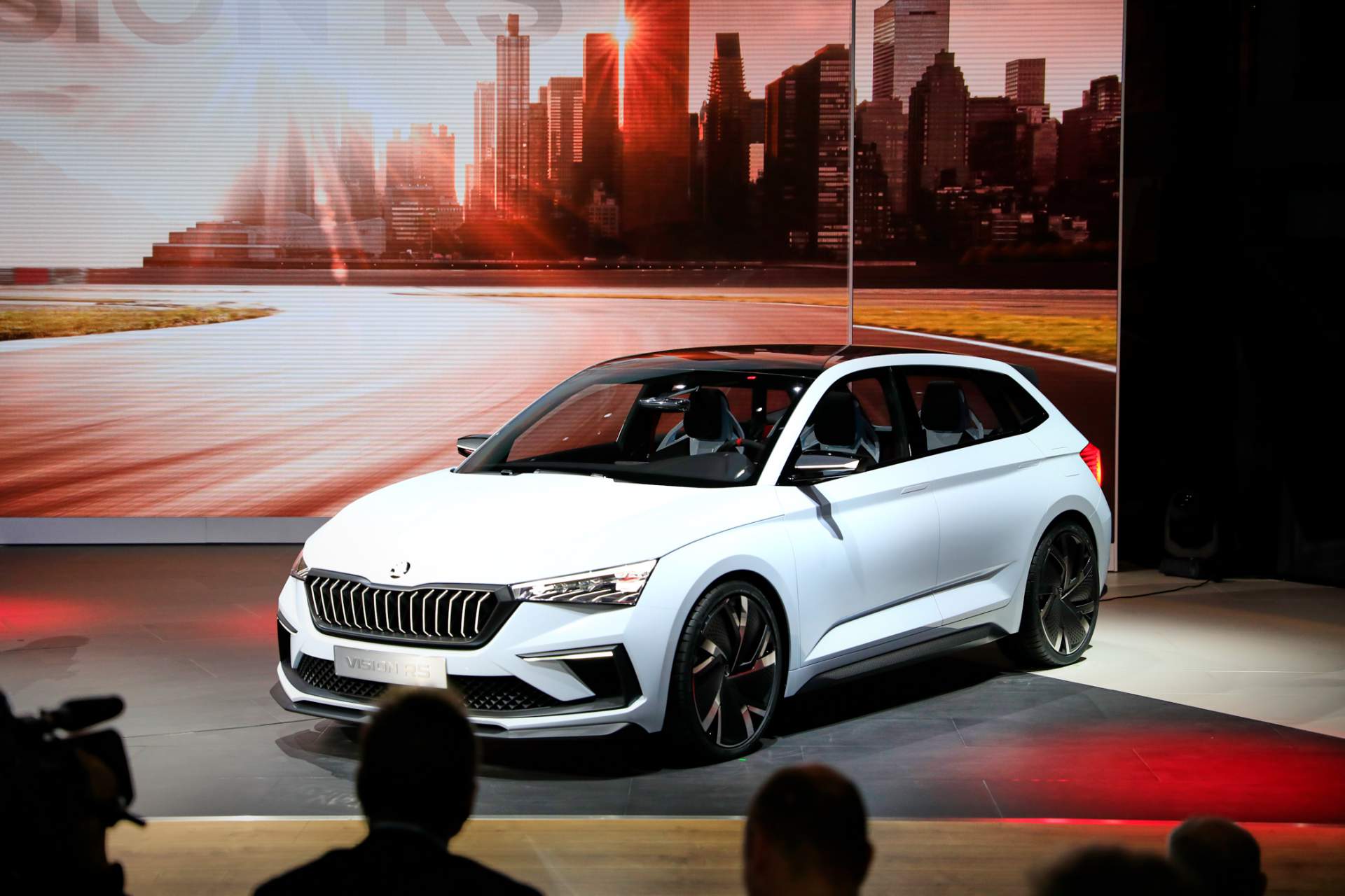 Auto Salon Paris / Mondial Paris Motor Show 2018, France, Paris, 01 245PS Skoda Vision RS Electrified Hot Hatch Concept Revealed In The Metal