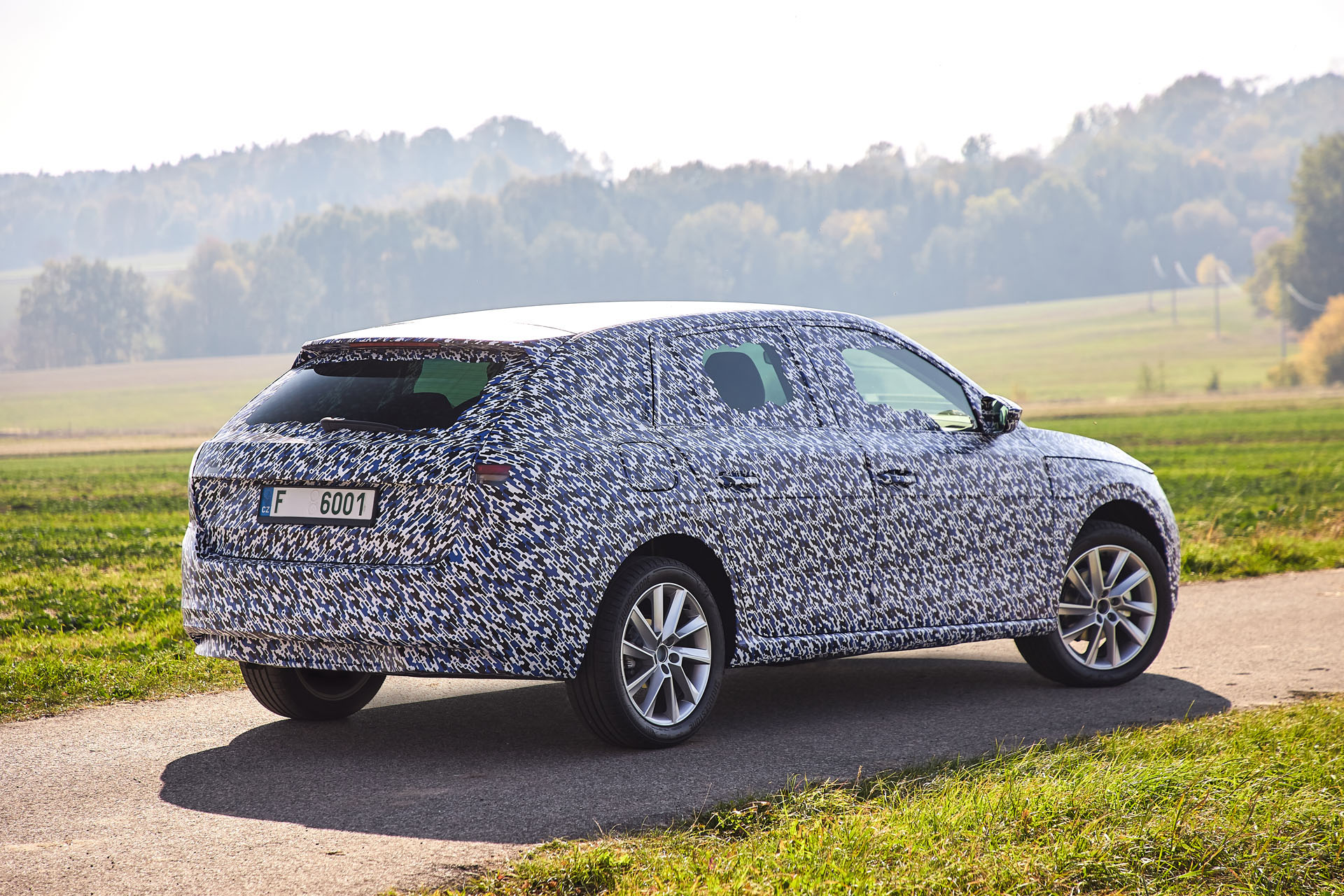 skoda-scala-camouflaged-01 Skoda Shows Us A Camoed Scala For The First Time, Releases Details