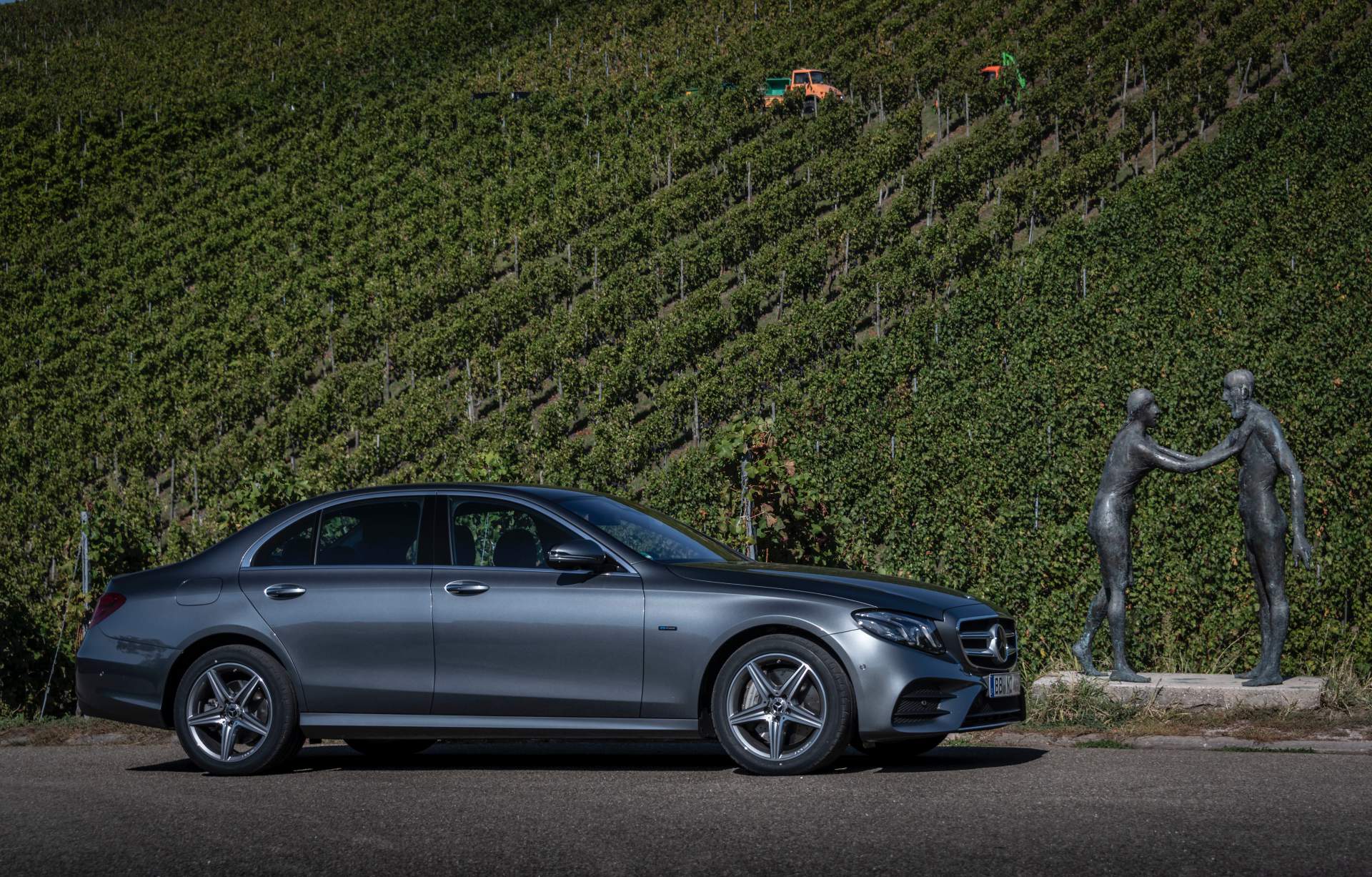 Driven by EQ Stuttgart 2018
Driven by EQ Stuttgart 2018 Mercedes E300e And E300de PHEVs Mix Electricity With Petrol And Diesel Power