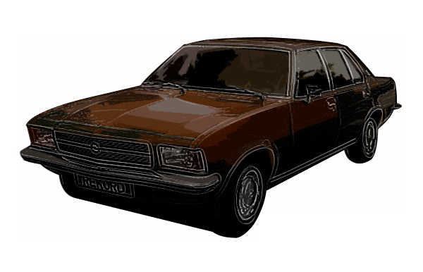 new opel rekord rendering 6 Opel Rekord Imagined As A 21st Century Flagship