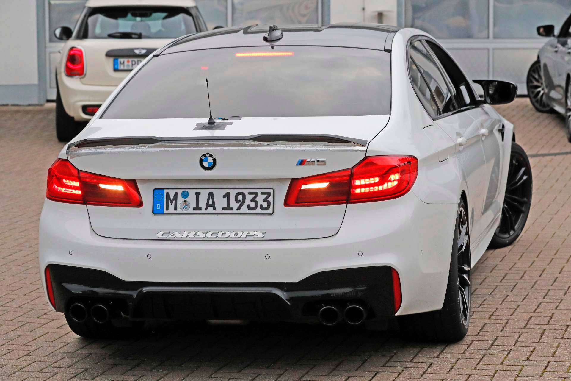 BMW M5 CS spy shots 14 Is This New BMW M5 A Prototype For A Hardcore CS Model?