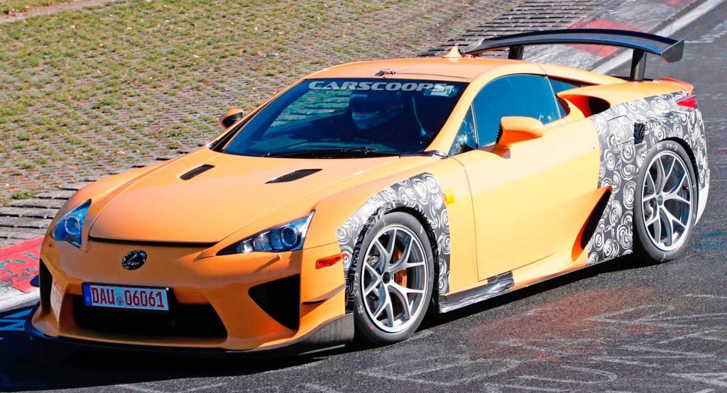  What Is Lexus Testing These LFA Widebody Mules For?