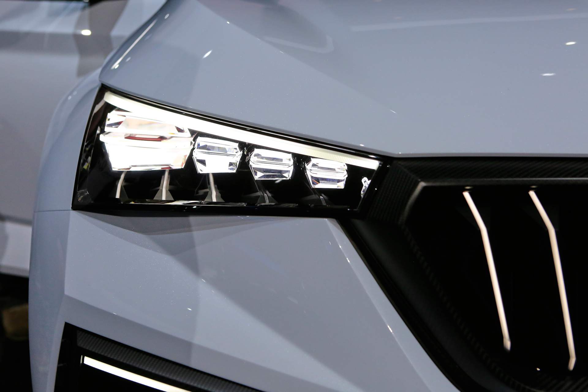 Auto Salon Paris / Mondial Paris Motor Show 2018, France, Paris, 01 245PS Skoda Vision RS Electrified Hot Hatch Concept Revealed In The Metal