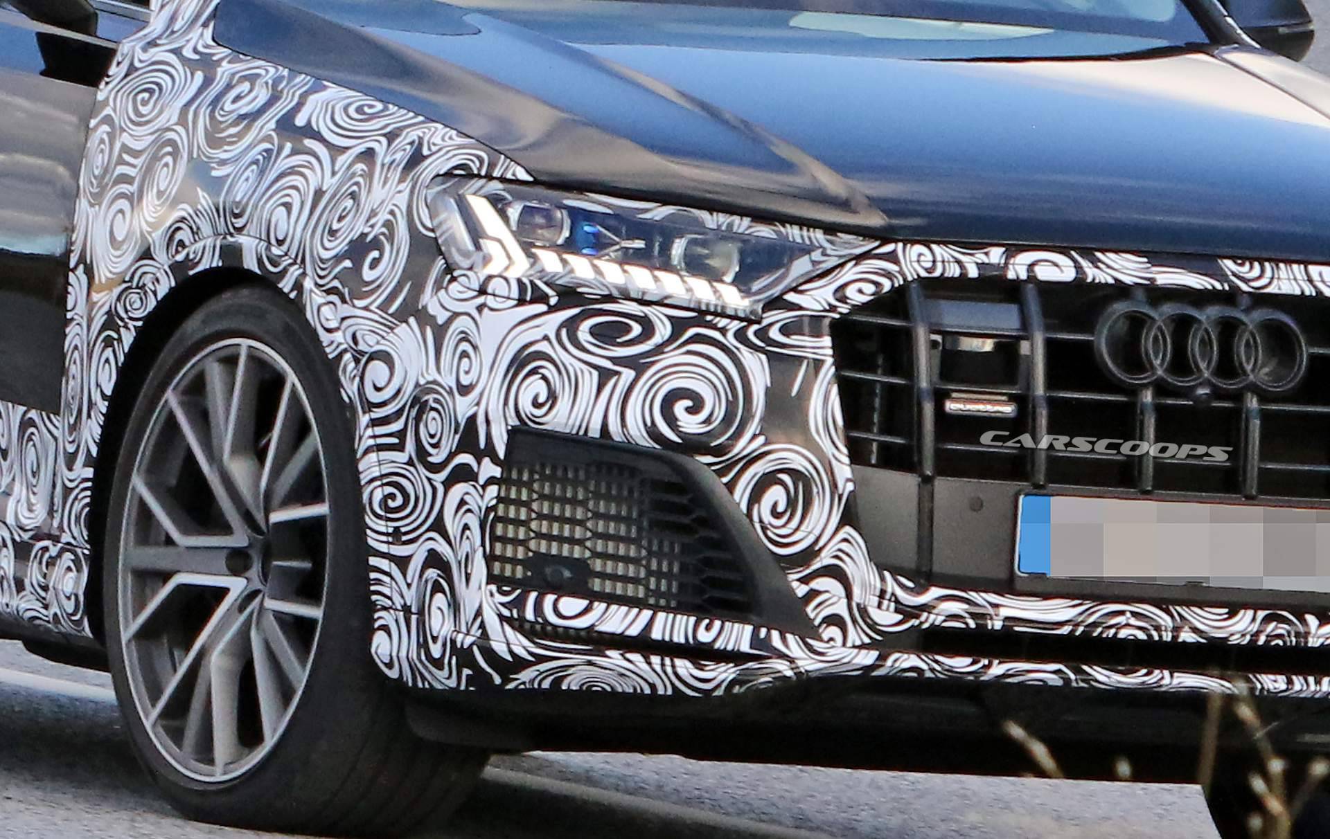 2020 Audi SQ7 spy shots 4 Brawny 2020 Audi SQ7 Comes Out Of Hiding As Well