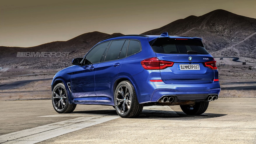 BMW-X3M-X4M-Renderings-2 New BMW X3 M And X4 M Rendered Without Camo Look Credible