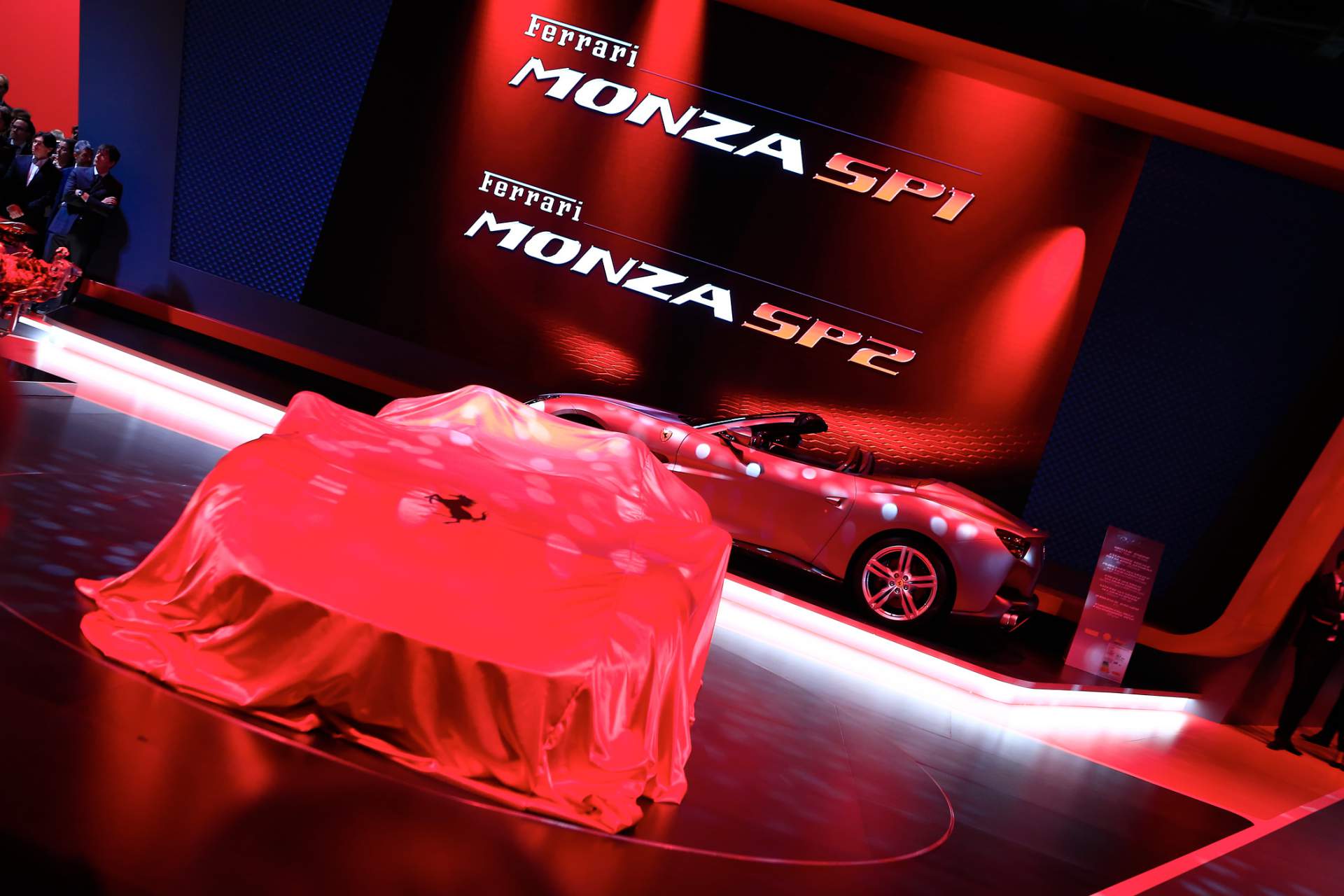 Auto Salon Paris / Mondial Paris Motor Show 2018, France, Paris, 02 Ferrari Monza SP1 And SP2 Look Absolutely Stunning In The Flesh