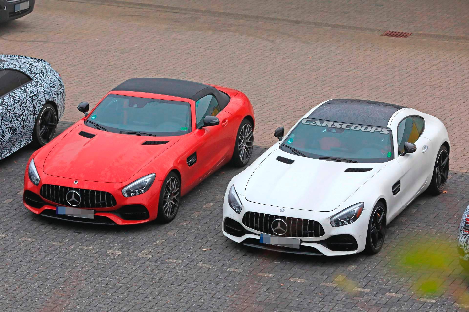 2019 Mercedes AMG GT 53 spy shots 5 2019 Mercedes-AMG GT Prototype With Round Exhausts Is Likely The ’53’ Hybrid