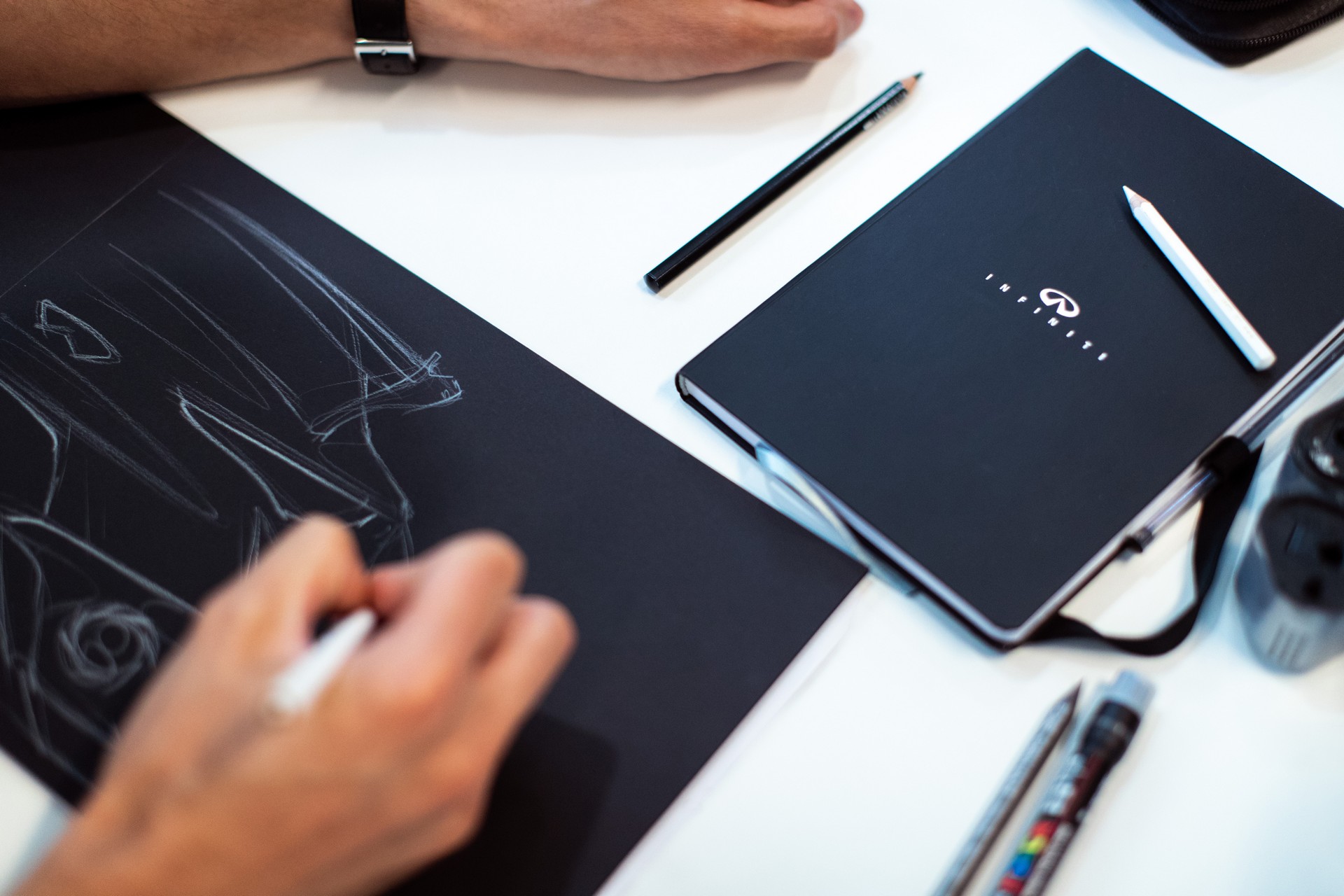 Infiniti Project Black S Concept-108 Infiniti Project Black S Concept With F1 Hybrid Tech Has The Power Go After M4, RS5