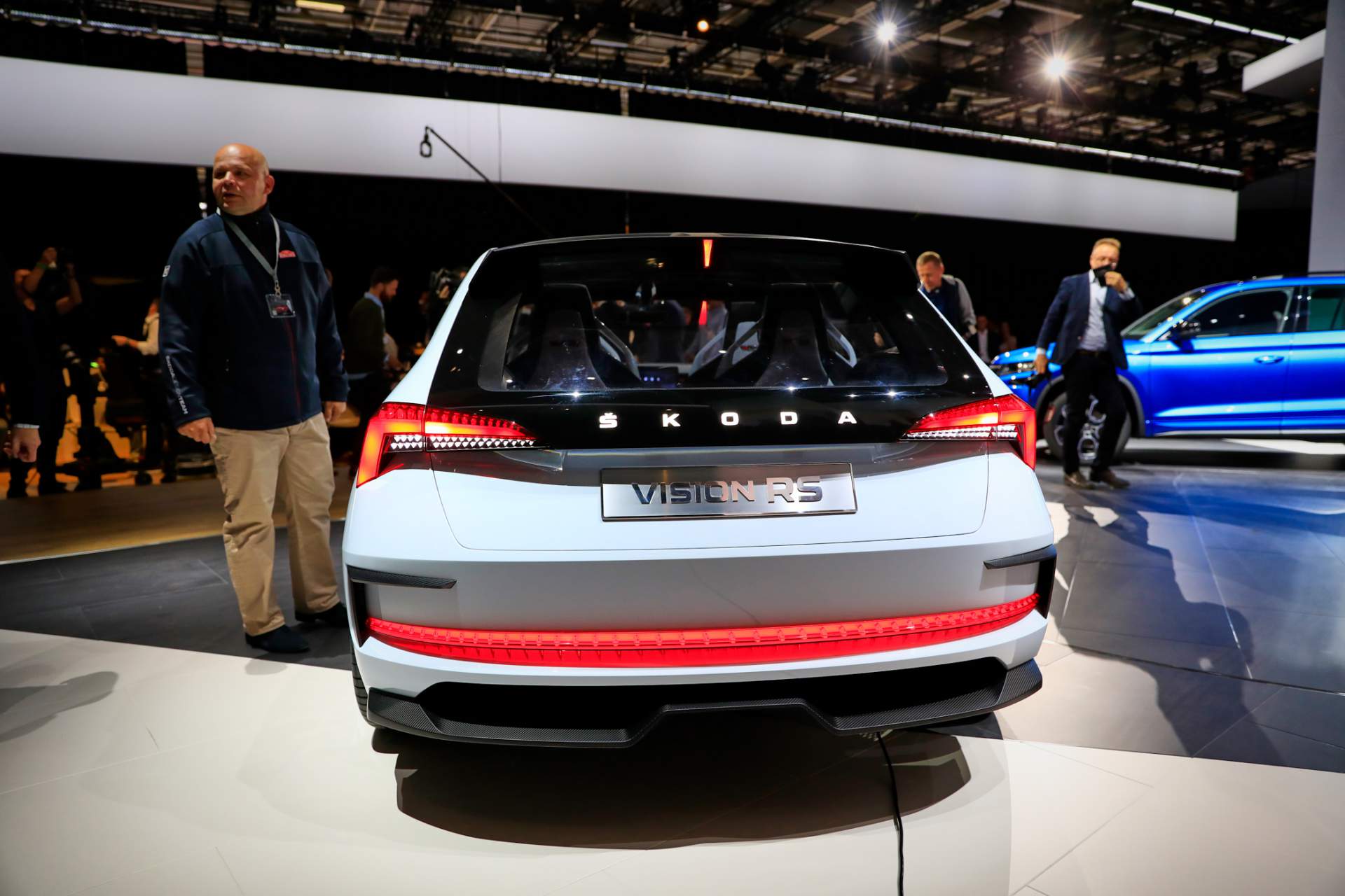 Auto Salon Paris / Mondial Paris Motor Show 2018, France, Paris, 01 245PS Skoda Vision RS Electrified Hot Hatch Concept Revealed In The Metal