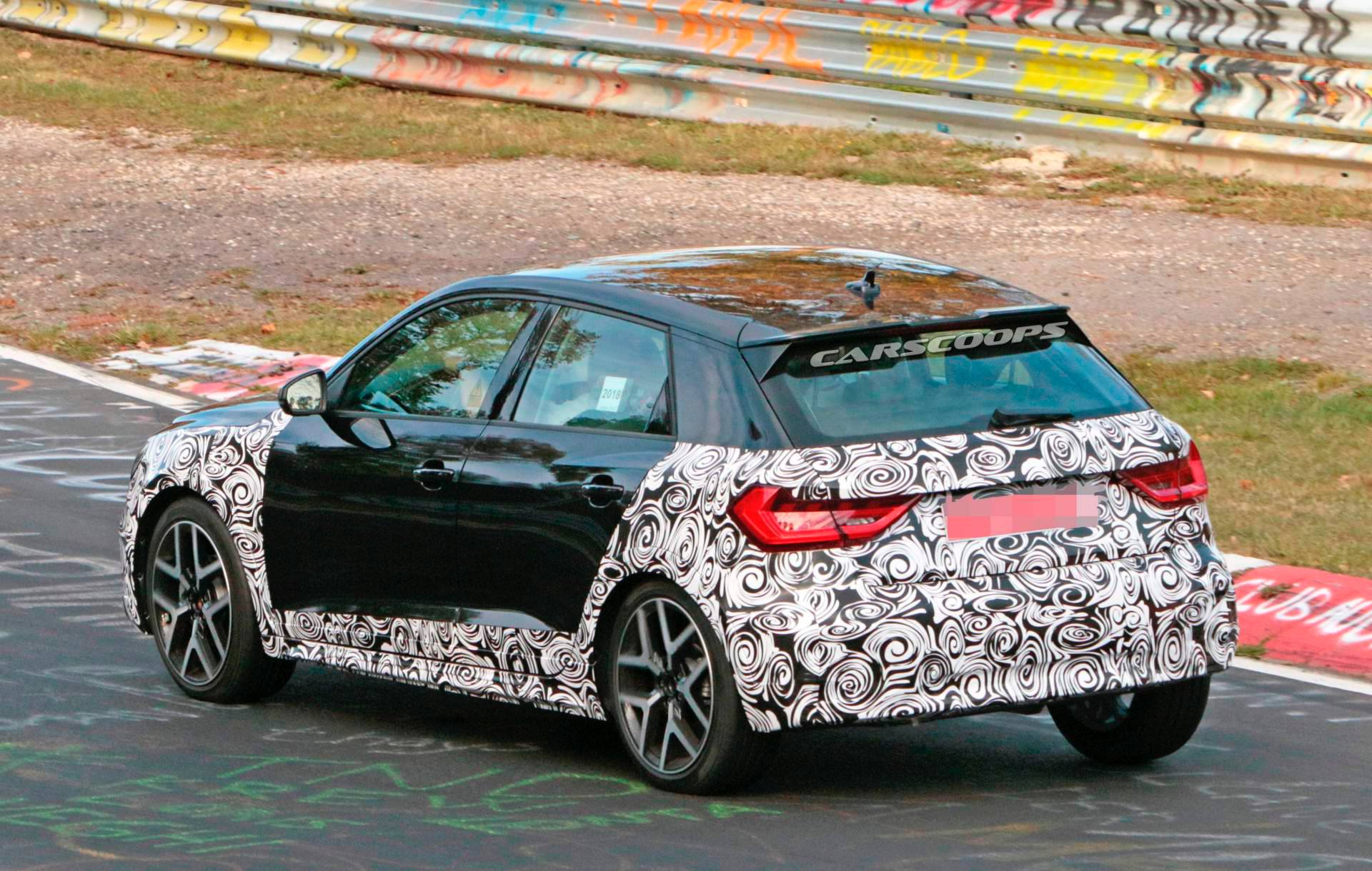 Audi A1 Allroad spy shots 20 All-New Audi A1 Spied Developing An Allroad Personality