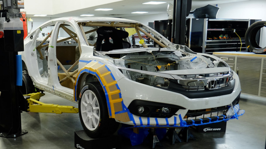 Honda-Civic-Clemson-University-13 University Students Create 600 HP Hybrid Honda Civic RallyCross Car