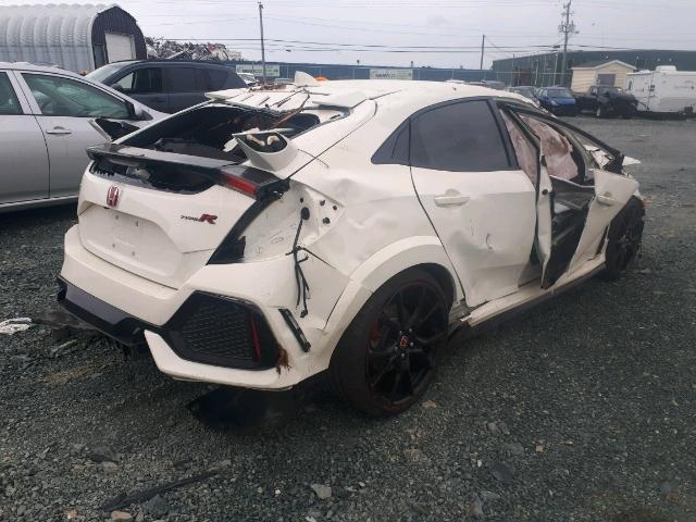 honda civic typer crashed auction 4 2018 Civic Type R Totally Destroyed In Accident Looking To Be A Parts Donor