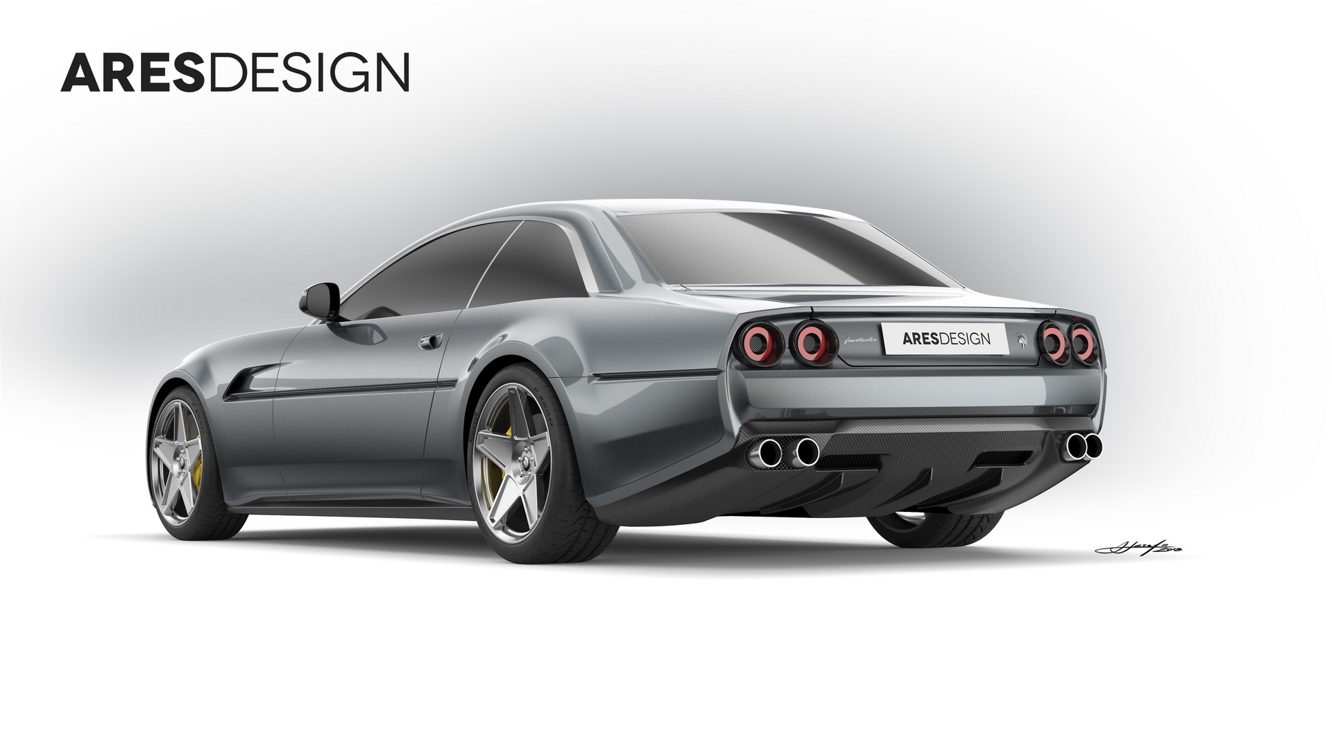 ferrari gtc4lusso project pony ares design 5 Ferrari GTC4Lusso Turned Into A Modern-Day 412 By Ares Design