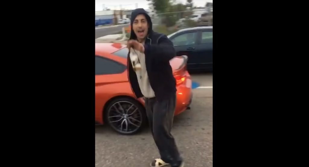 Canadian Driver Continues To Drink Beer Even After Rear Ending Another Car