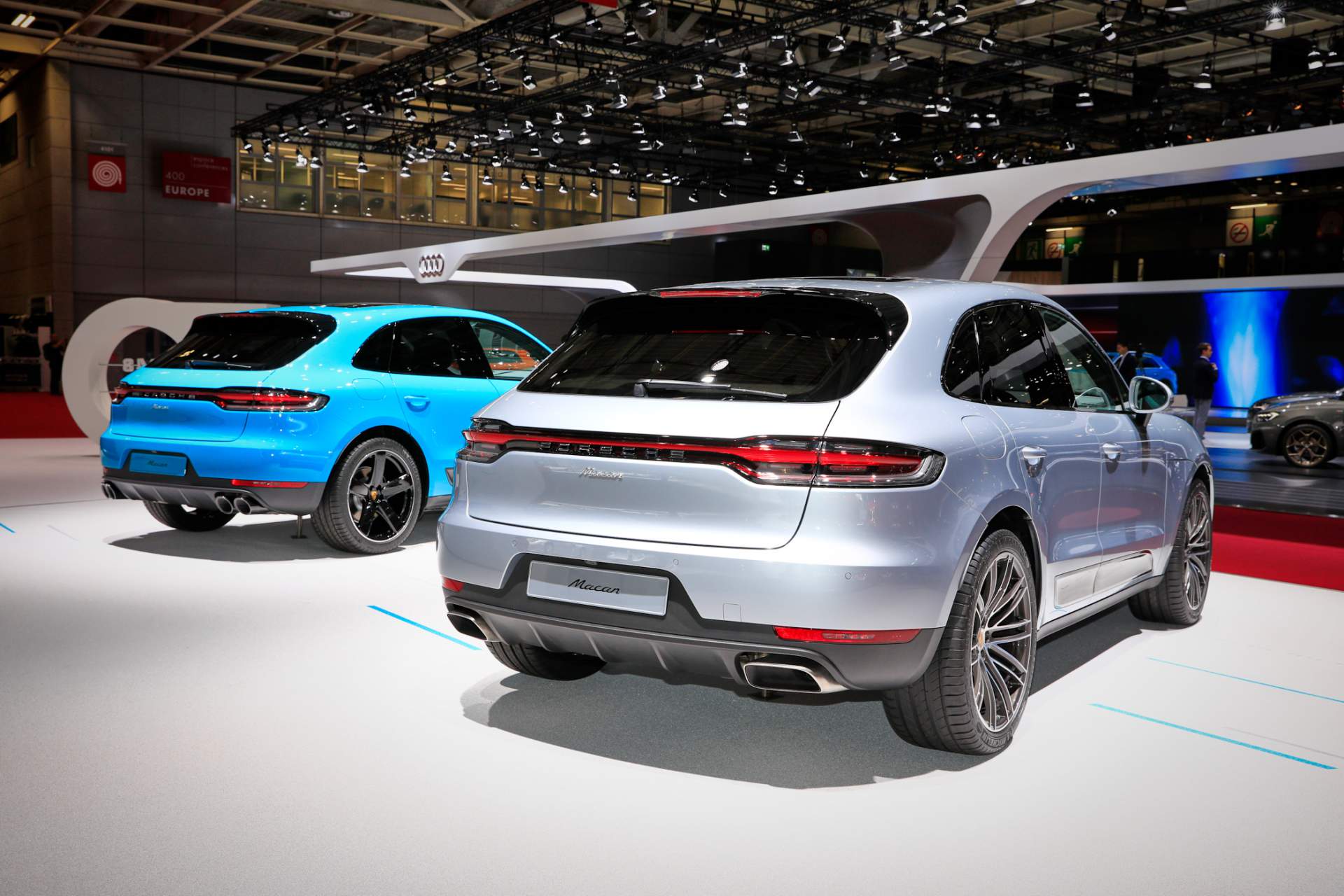 Auto Salon Paris / Mondial Paris Motor Show 2018, France, Paris, 02 2019 Porsche Macan Debuts In Europe With 245 PS 2.0L Turbo-Four
