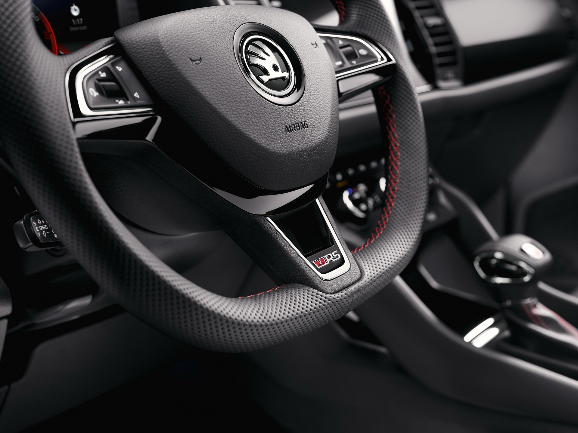 2019 skoda kodiaq rs livepics specs-53 New Skoda Kodiaq RS Makes Public Debut In Paris With Brand’s Most Powerful Diesel Ever