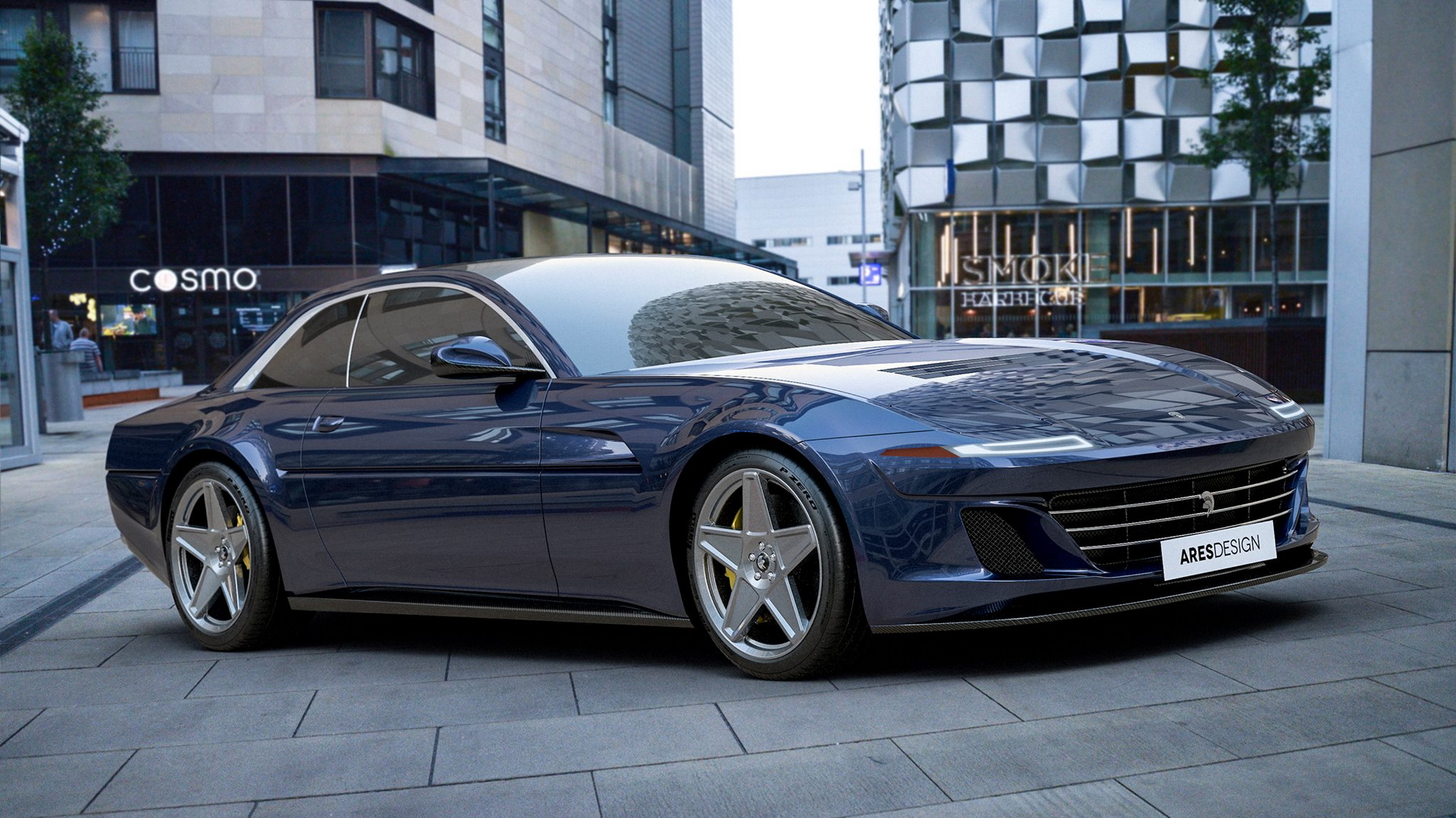 ferrari gtc4lusso project pony ares design 2 Ferrari GTC4Lusso Turned Into A Modern-Day 412 By Ares Design