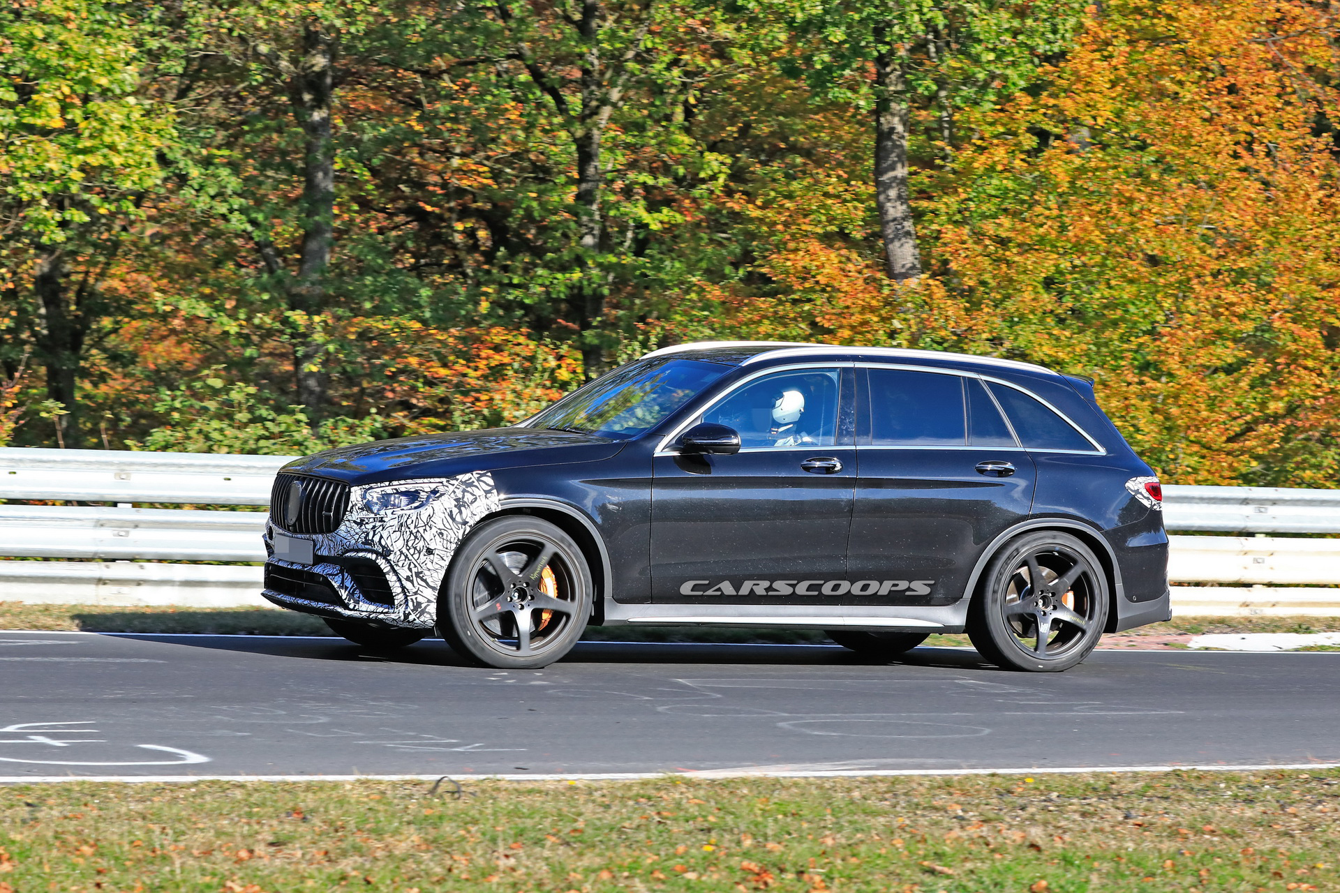 2019 mercedes amg glc63 facelift spy 34 2020 Mercedes-AMG GLC 63 Gets A Mild Makeover, Coming Next Year