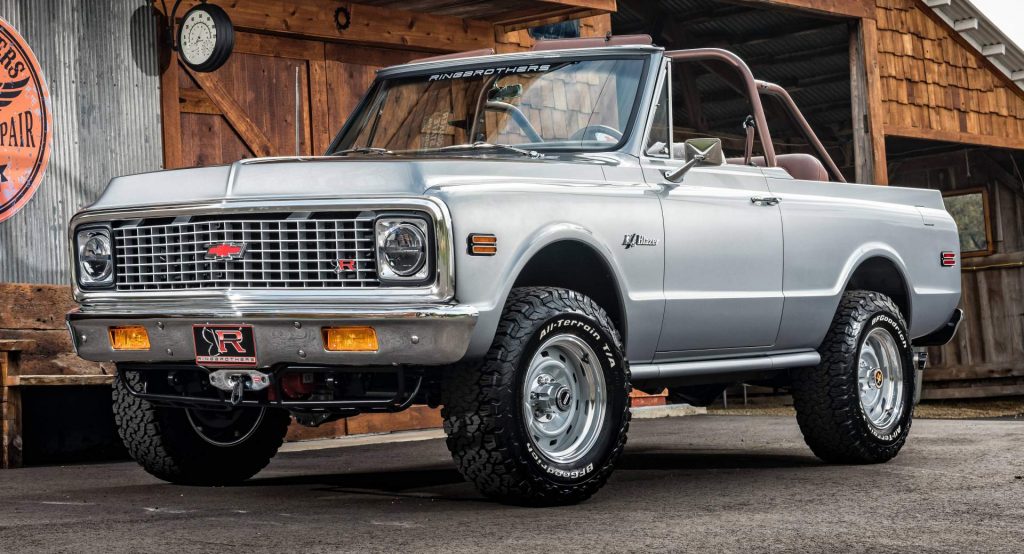  Ringbrothers’ First SUV Is An LS3-Powered 1971 Chevy K5 Blazer  Restomod