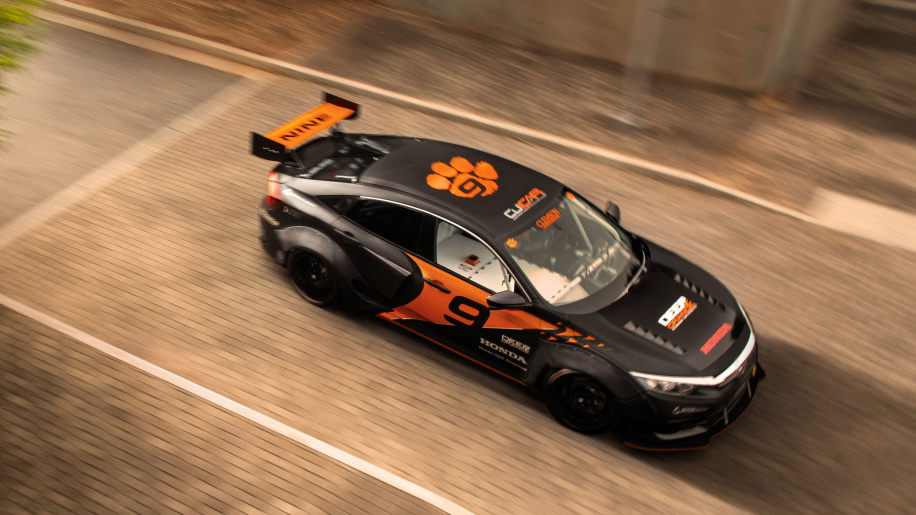 Honda-Civic-Clemson-University-8 University Students Create 600 HP Hybrid Honda Civic RallyCross Car