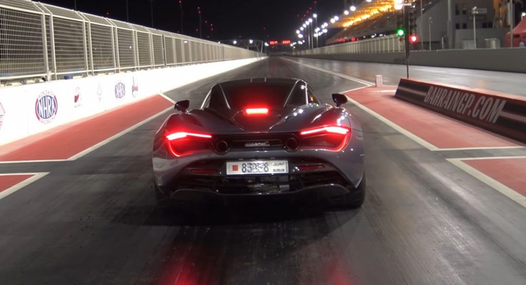  McLaren 720S With Tuned ECU Does The 1/4-Mile In 9.6 Seconds