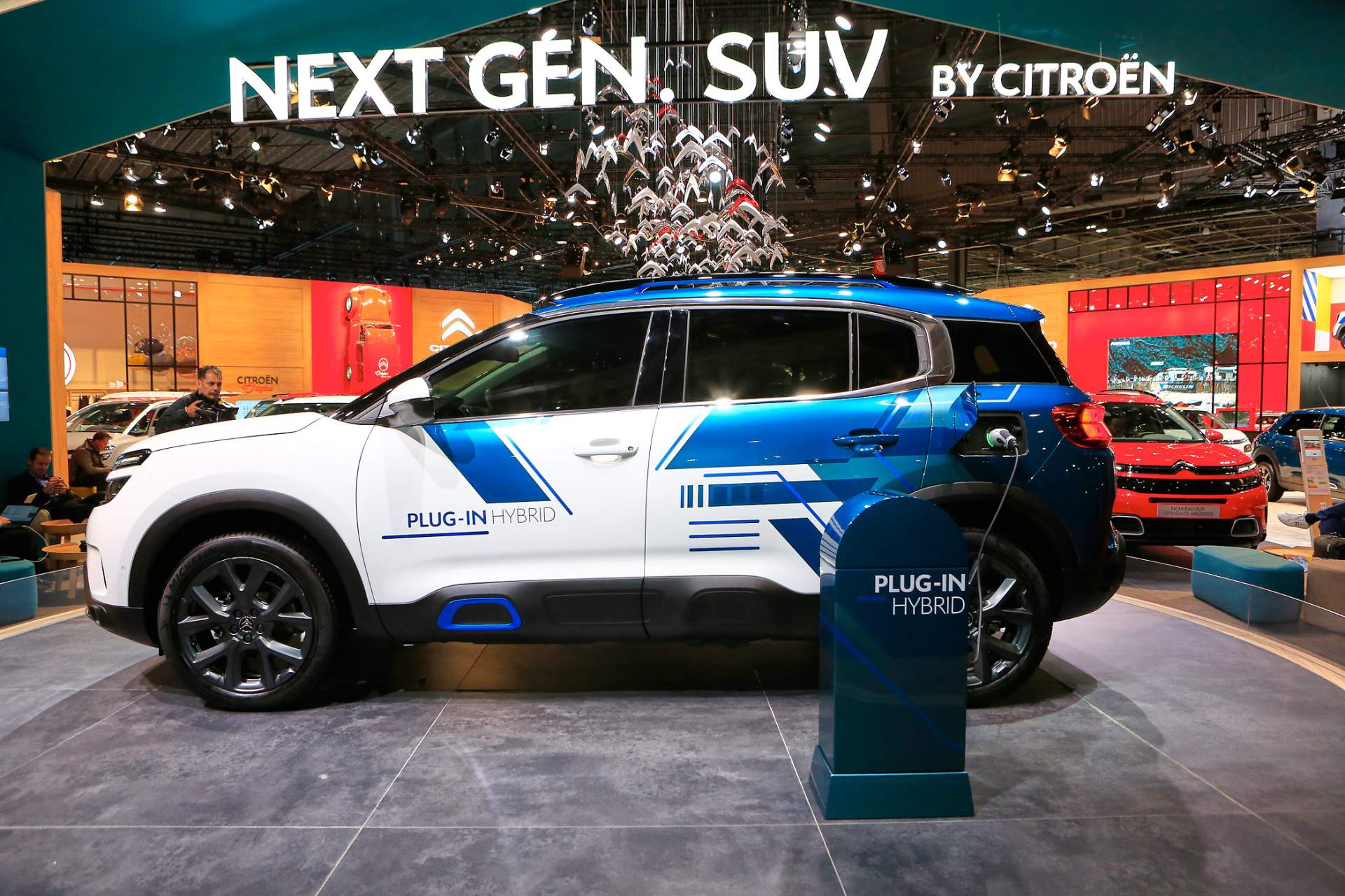 Auto Salon Paris / Mondial Paris Motor Show 2018, France, Paris, 02 Citroën C5 Aircross SUV Hybrid Concept Previews Brand’s First PHEV