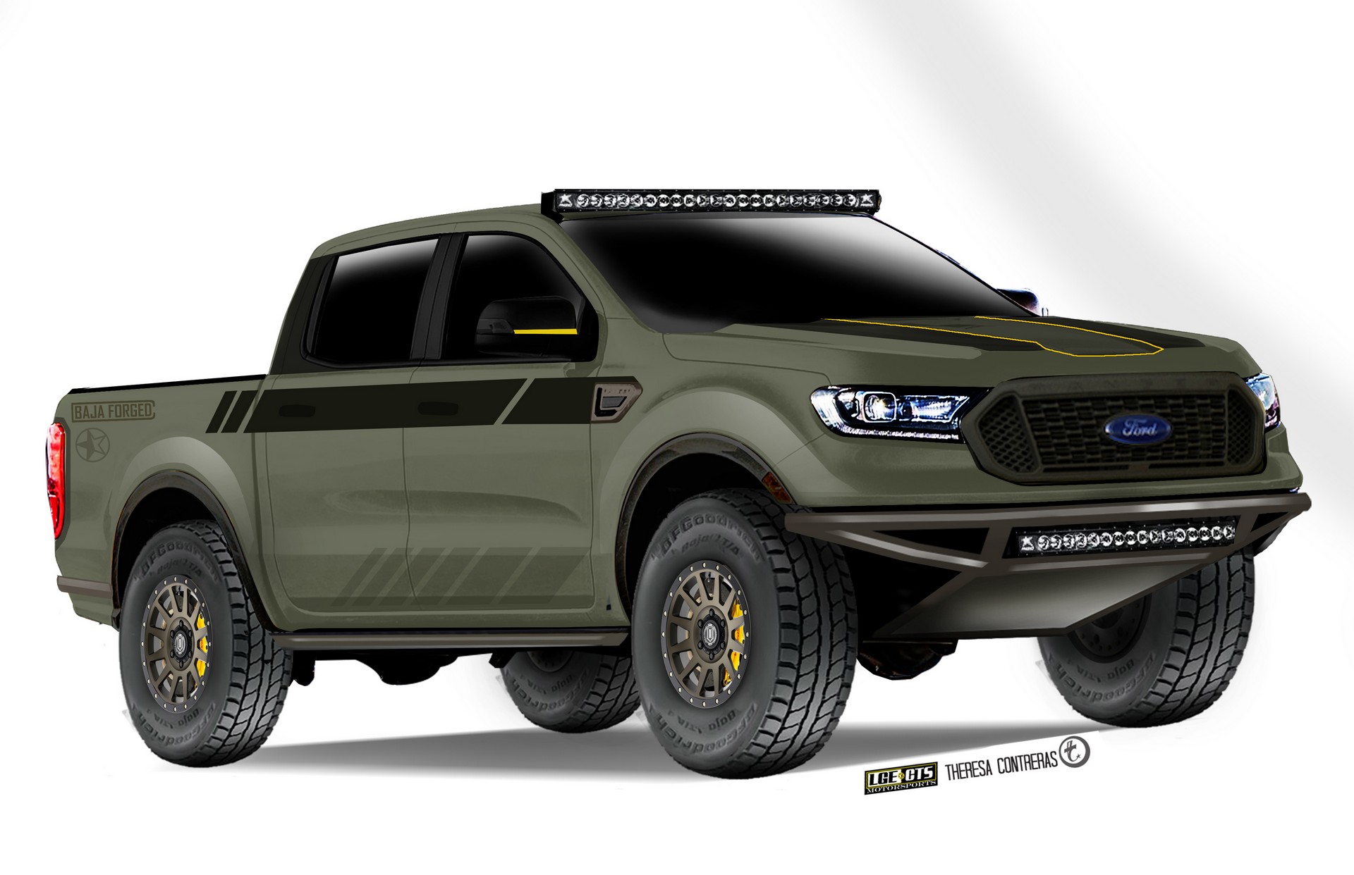 Ford-Ranger-SEMA-6 2019 Ford Ranger Lands At SEMA, Ahead Of Next Year’s Launch