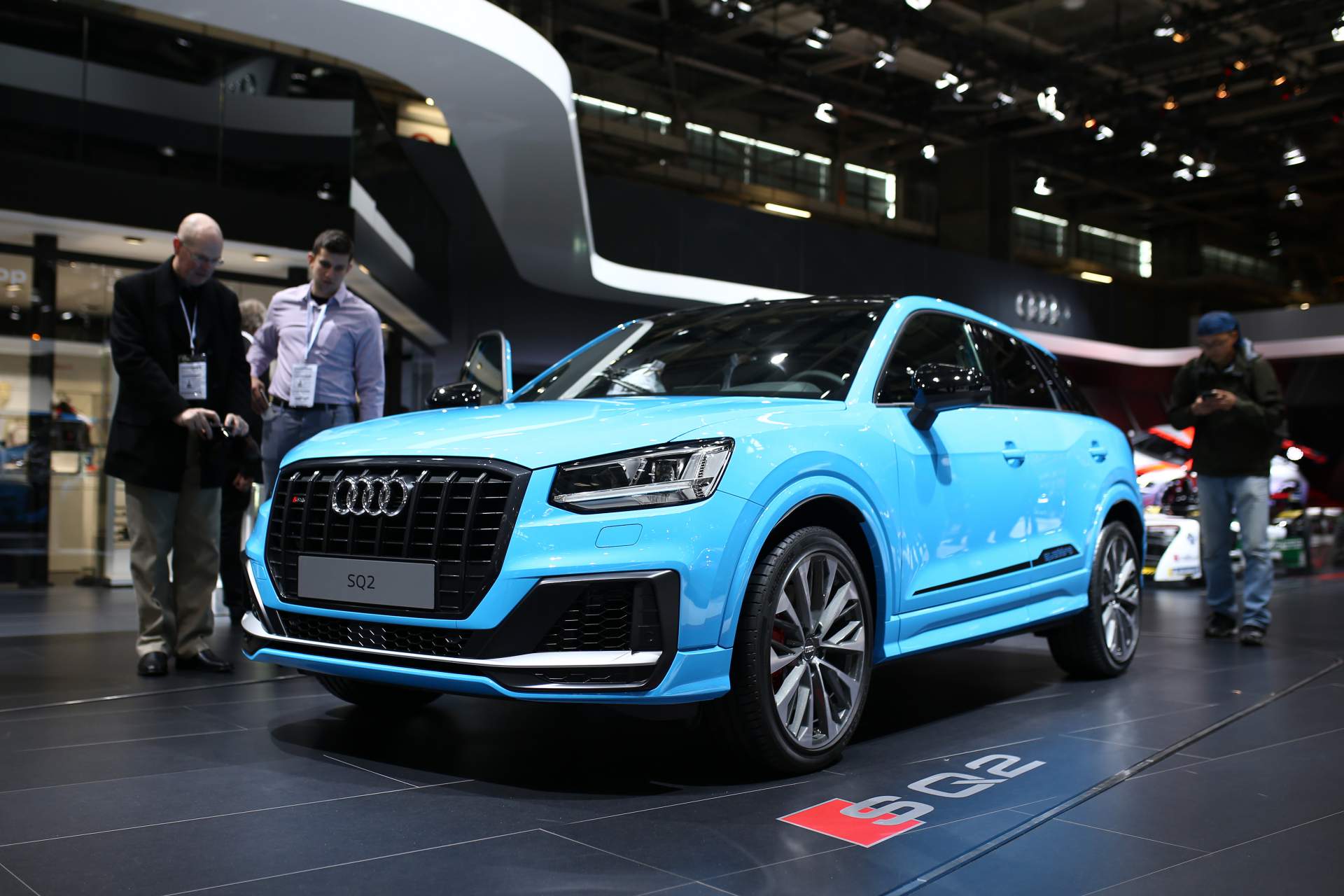 2019 Audi SQ2 at Paris Auto Show 9 New Audi SQ2 Is A Baby SUV That Packs A Mighty Punch