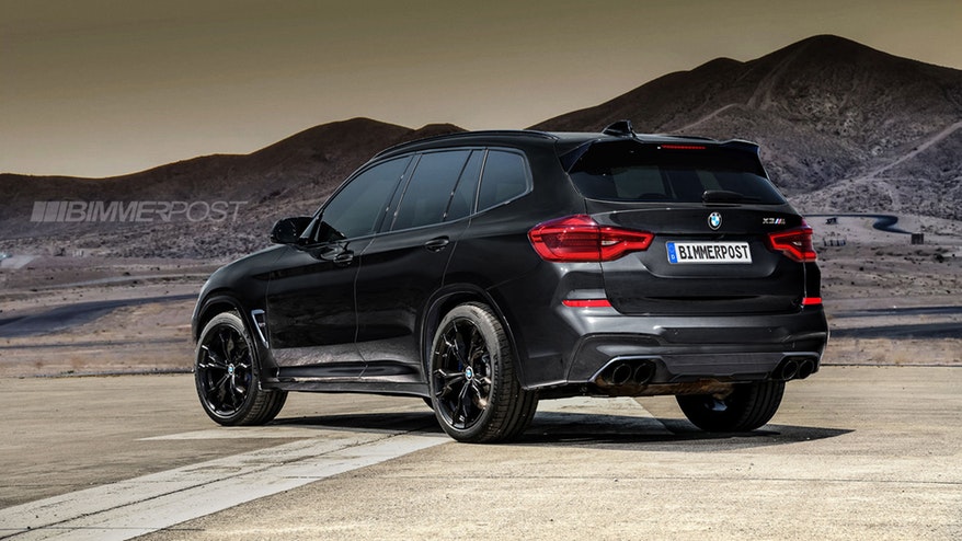 BMW-X3M-X4M-Renderings-11 New BMW X3 M And X4 M Rendered Without Camo Look Credible