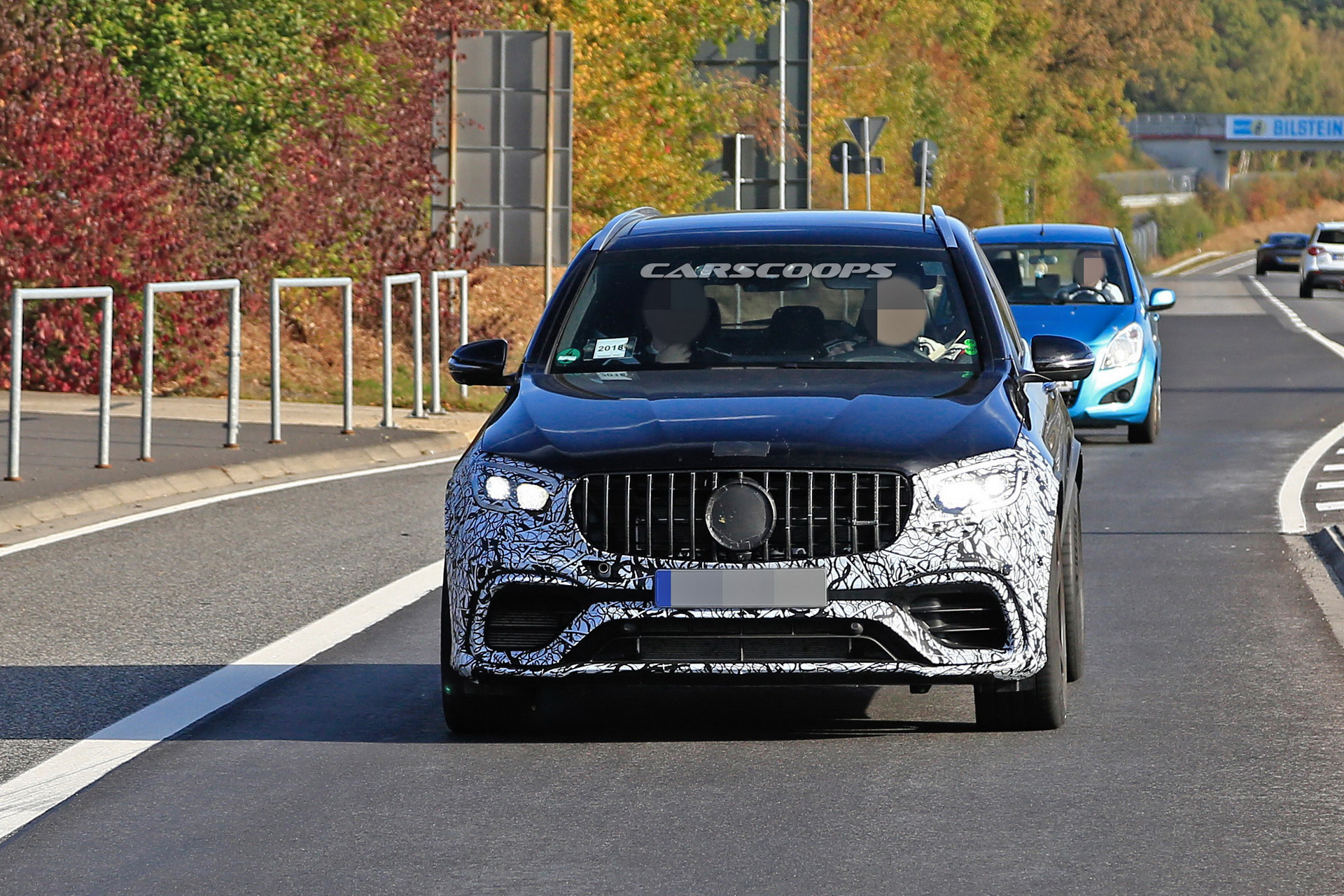 2019 mercedes amg glc63 facelift spy 28 2020 Mercedes-AMG GLC 63 Gets A Mild Makeover, Coming Next Year