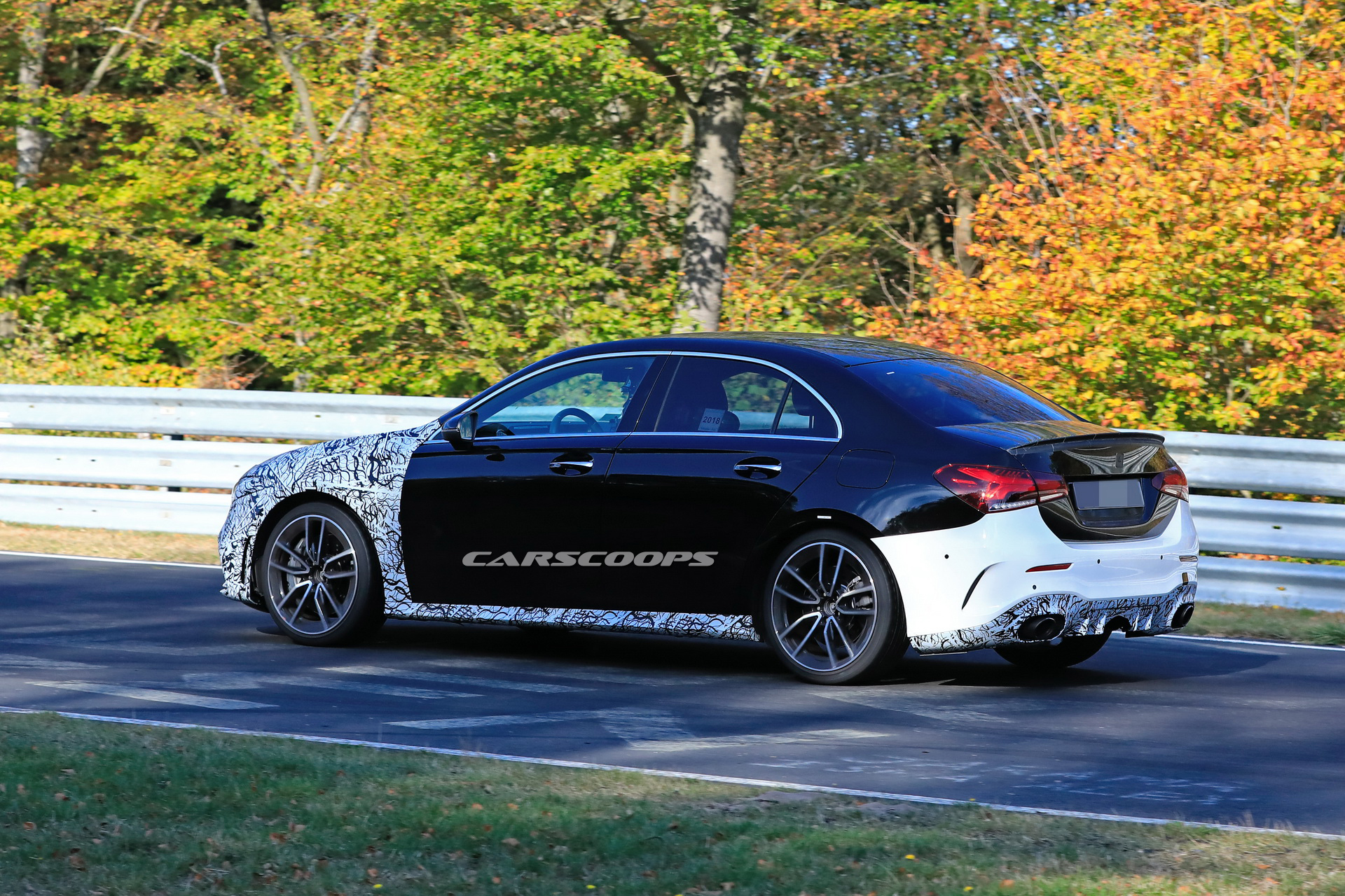 2019 mercedes amg a35 sedan spy 7 2019 Mercedes-AMG A35 Sedan Prototype Leaves Little To The Imagination