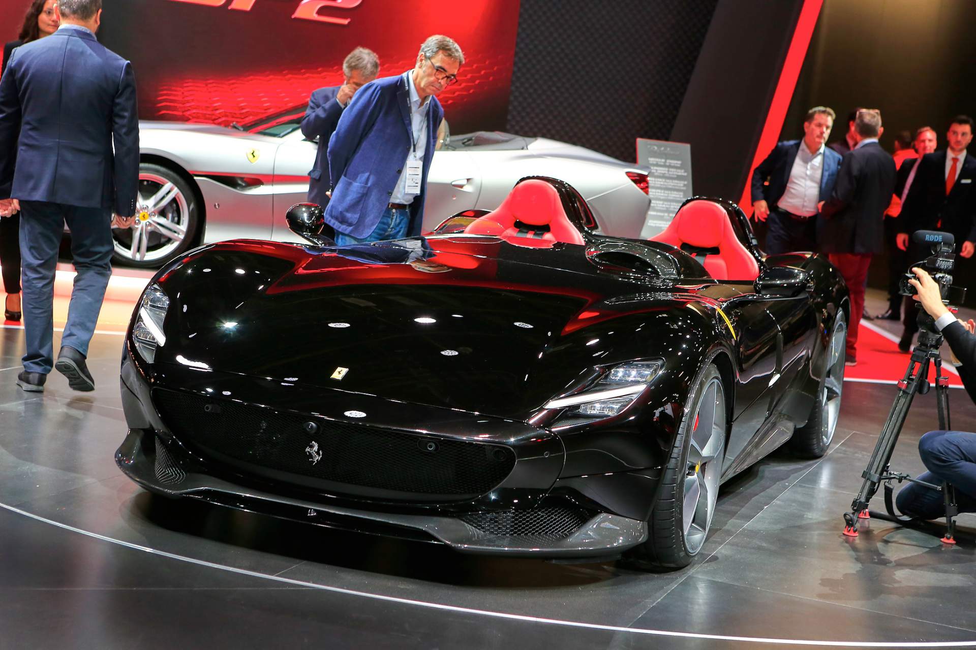 Auto Salon Paris / Mondial Paris Motor Show 2018, France, Paris, 02 Ferrari Monza SP1 And SP2 Look Absolutely Stunning In The Flesh