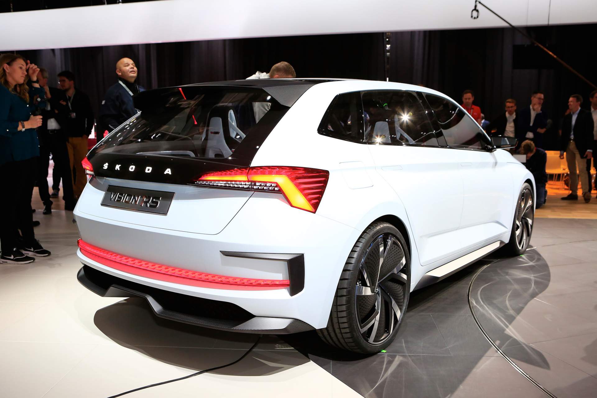 Auto Salon Paris / Mondial Paris Motor Show 2018, France, Paris, 01 245PS Skoda Vision RS Electrified Hot Hatch Concept Revealed In The Metal