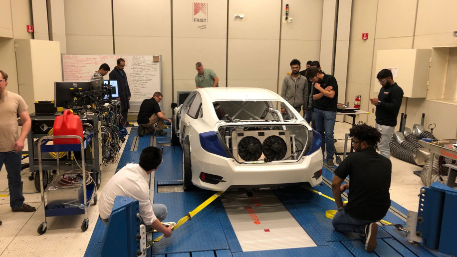 Honda-Civic-Clemson-University-11 University Students Create 600 HP Hybrid Honda Civic RallyCross Car