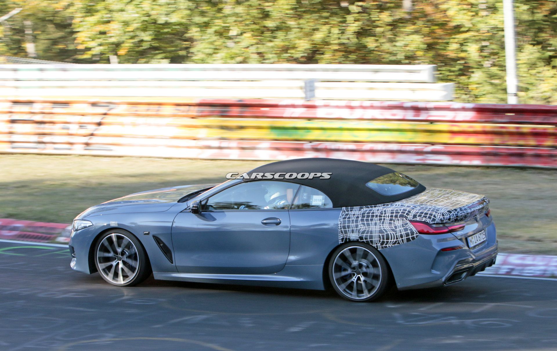 BMW-8-Series-Convertible-Nurburgring-7 Scoop: 2019 BMW 8-Series Convertible Out Of Its Natural Habitat During ‘Ring Tests