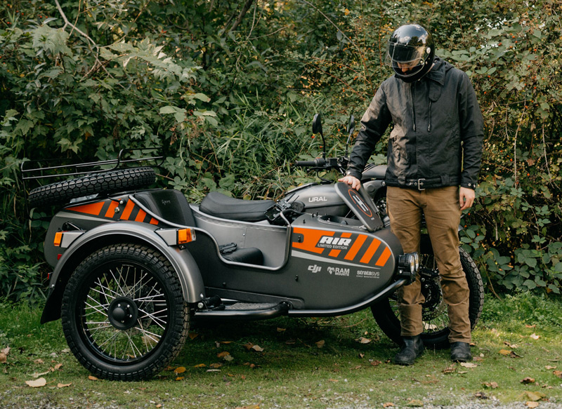 sm-ural-air-compartment-shut Ural Air Puts A Drone In A Sidecar To Capture Your Off-Road Adventures