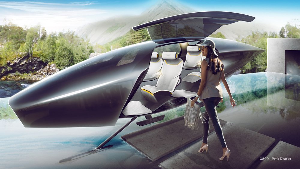 Bentley 2050-2 Bentley Has Royal College Of Art Students Envision Its Cars In 2050