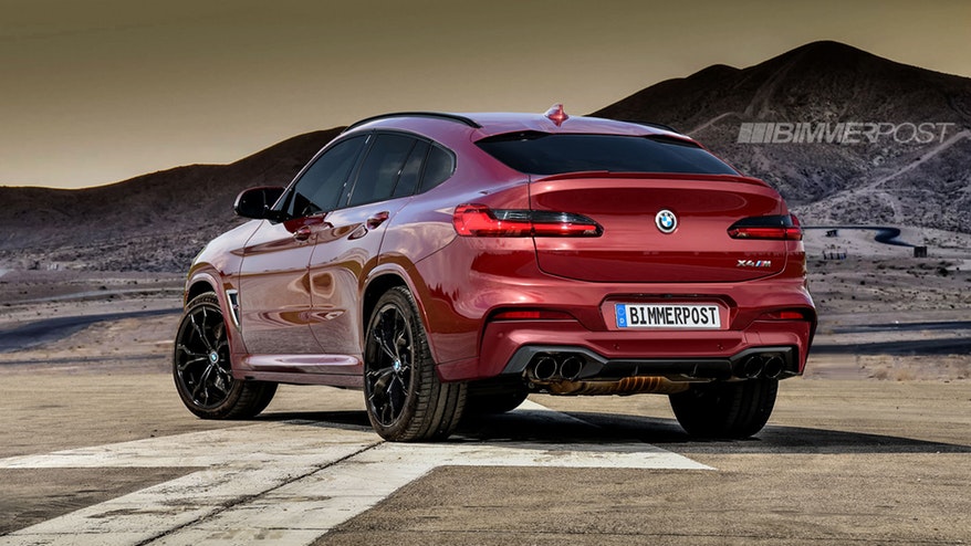 BMW-X3M-X4M-Renderings-14 New BMW X3 M And X4 M Rendered Without Camo Look Credible