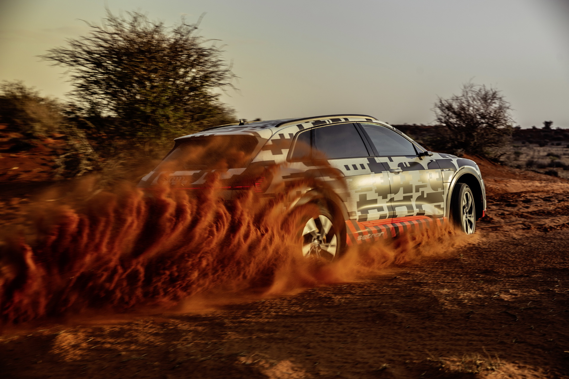 Audi-E-Tron-Desert-22 New Audi E-Tron’s All-Electric Quattro AWD Will Let You Drift At Will