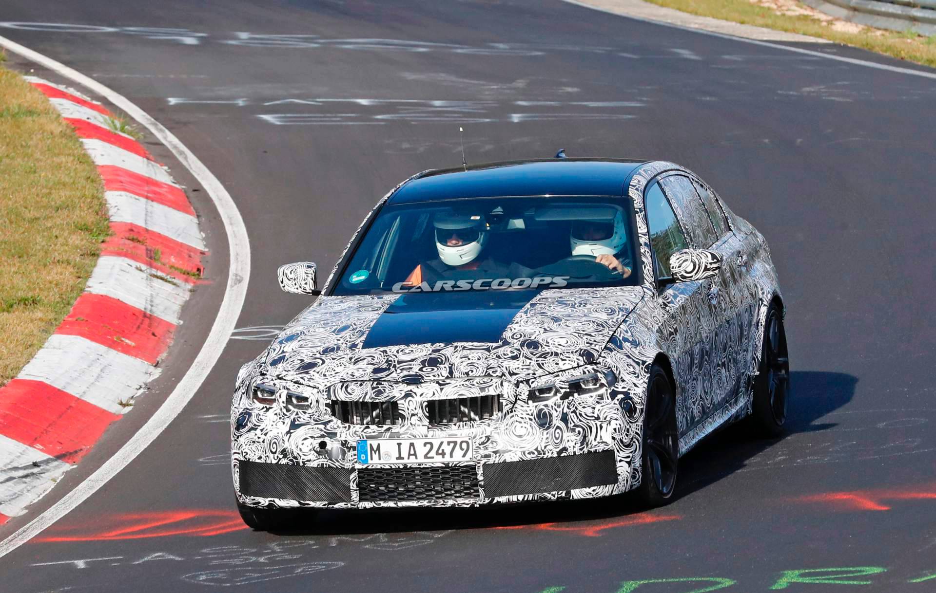 2020 BMW M3 spy shots 2 2020 BMW M3 To Offer 465HP, Less Weight And A Manual Transmission
