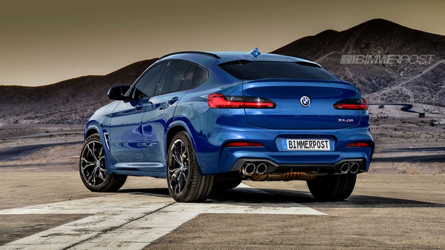 BMW-X3M-X4M-Renderings-13 New BMW X3 M And X4 M Rendered Without Camo Look Credible